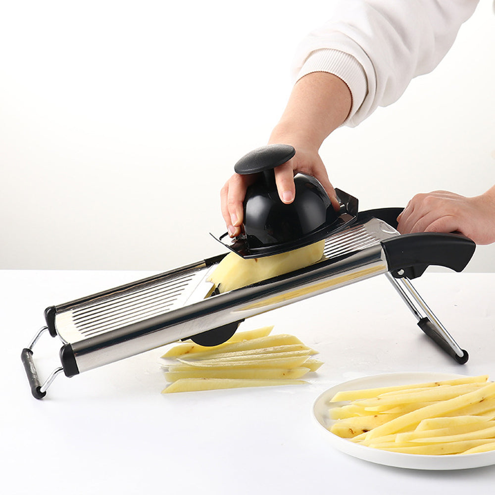 Stainless Steel Adjustable Mandoline Food Slicer for Kitchen