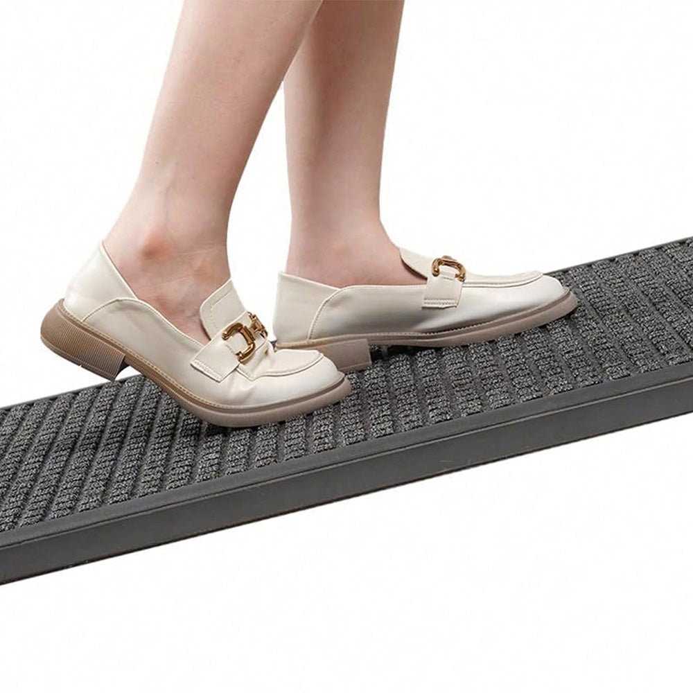 45x75cm PVC Entrance Floor Mat with Slip Resistant Rubber Backing