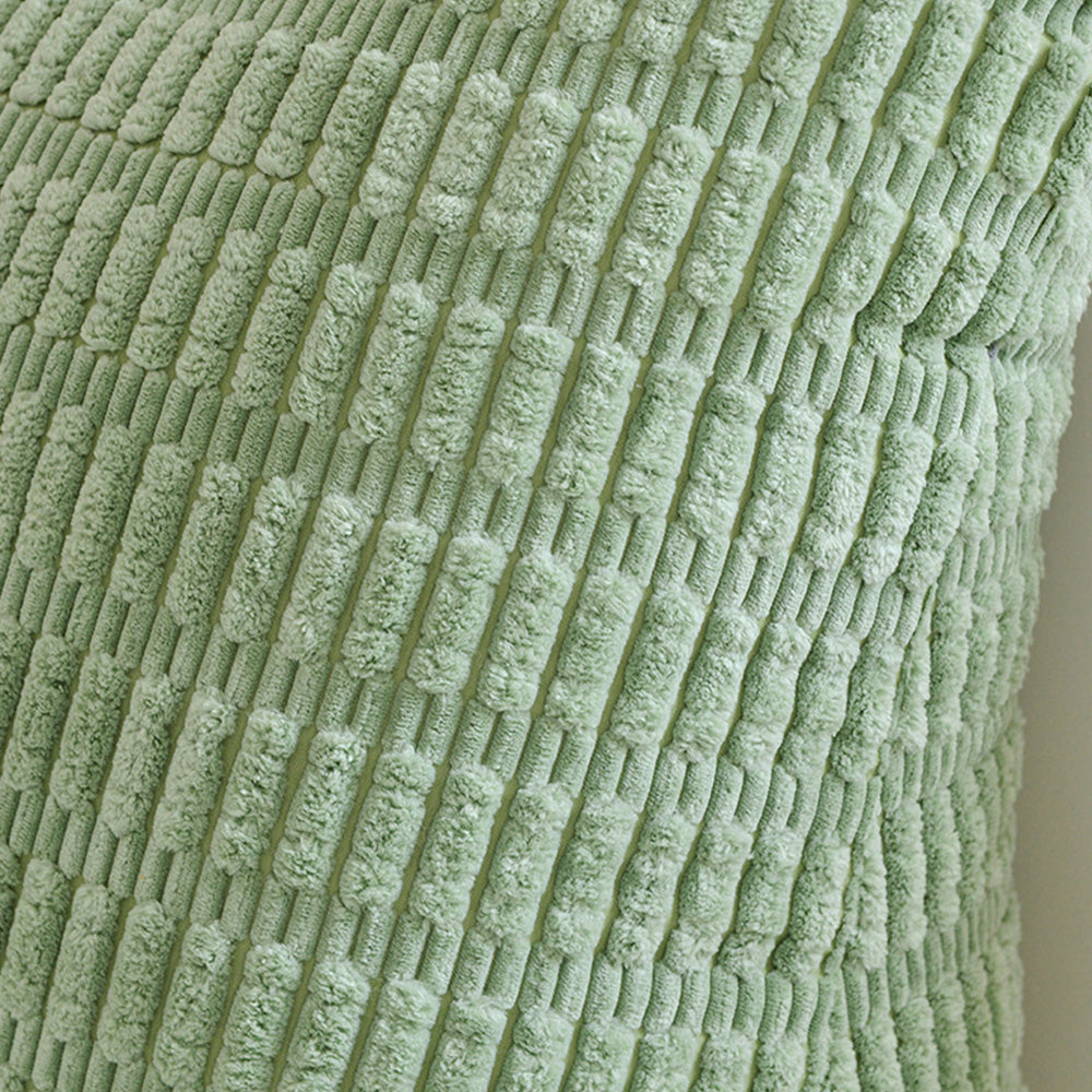 Bedside Backrest Cushion with Armrests Pocket and Washable Cover