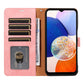 RFID Protective Flip Wallet Case Compatible with Samsung A17 A37 and A57-Pink