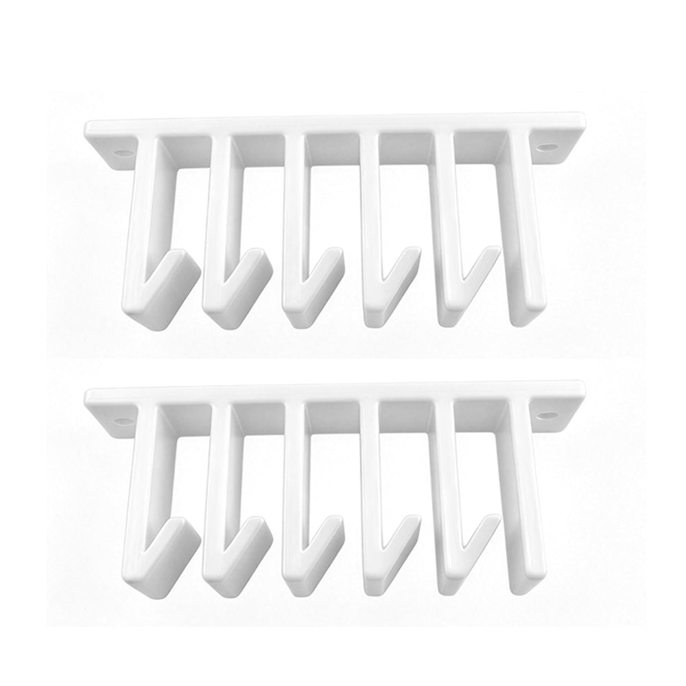 2 Pcs Under Shelf Lid Organizer Slide In for Kitchen Cabinet Storage-Style 1