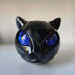 Luxury Black Cat Sculpture Elegant Home Decor Gift Ready Art Piece