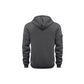 Fleece Hooded Sweatshirt Casual Hoodie for Men-Dark Grey