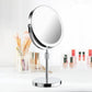 10X Magnifying Makeup Mirror with LED Light Foldable Cosmetic 360 Degree Rotation Mirror