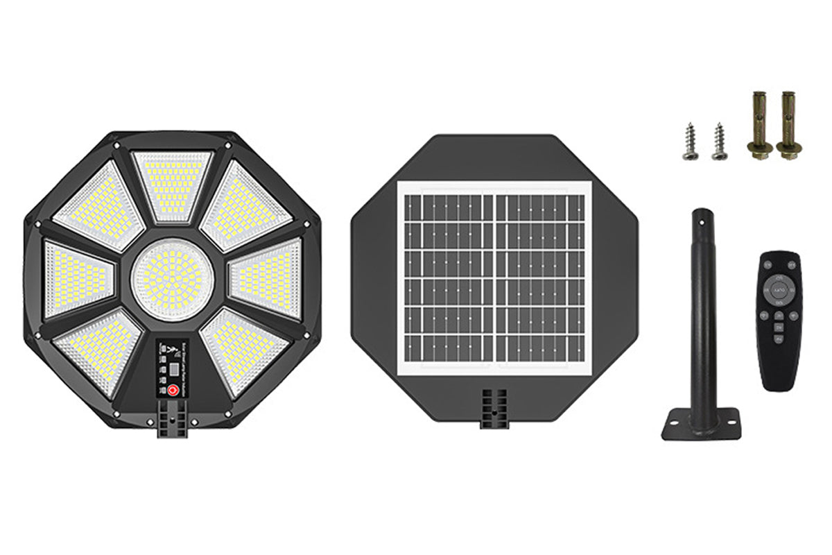 800W 480 LEDs Motion Sensor Remote Control Solar Street Light Outdoor LED Solar Lamp
