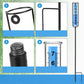 Outdoor Freeze Proof Rain Gauge with Bracket
