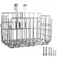 Foldable Bicycle Basket Front and Rear Hanging Storage Rack for Mountain Bike