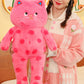 Cuddle Spotted Cat Plush Stuffed Toy Couple Cat Doll Couple Gift Polka Dot Cat Doll
