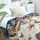 150cmx200cm Boho Throw Blanket with Double- Sided Printing for Bed Sofa Couch Chair