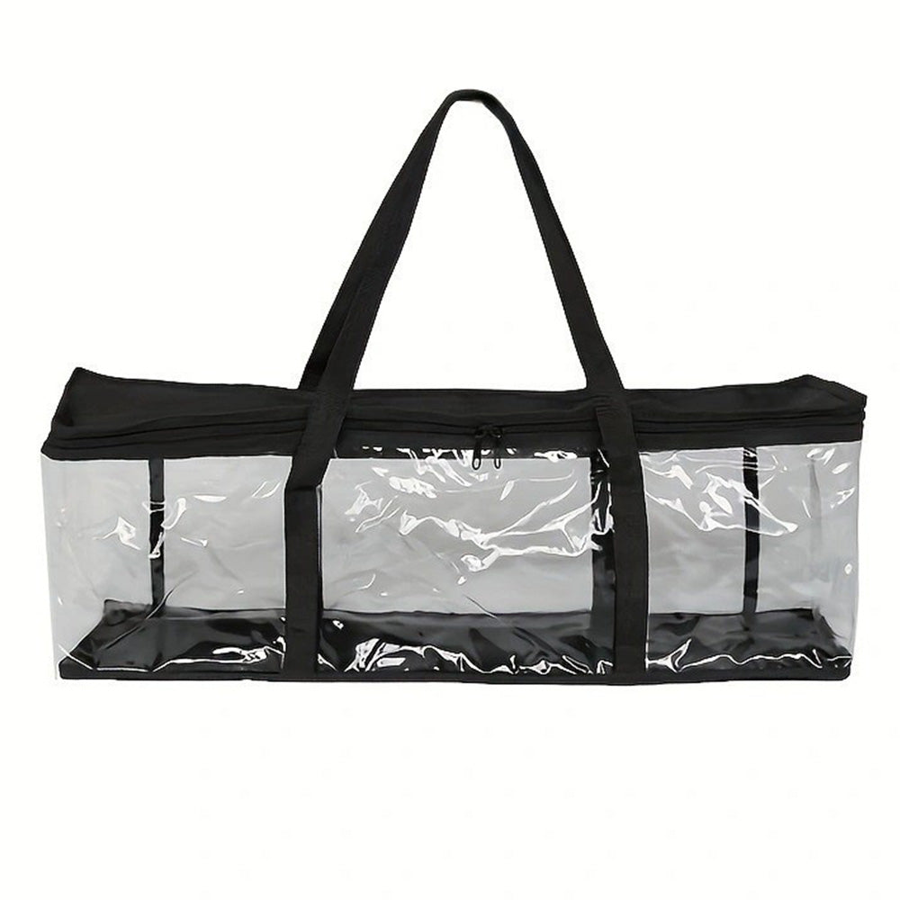 DVD Carrying Case Holder Black Portable Storage Bag for 35-40 Discs