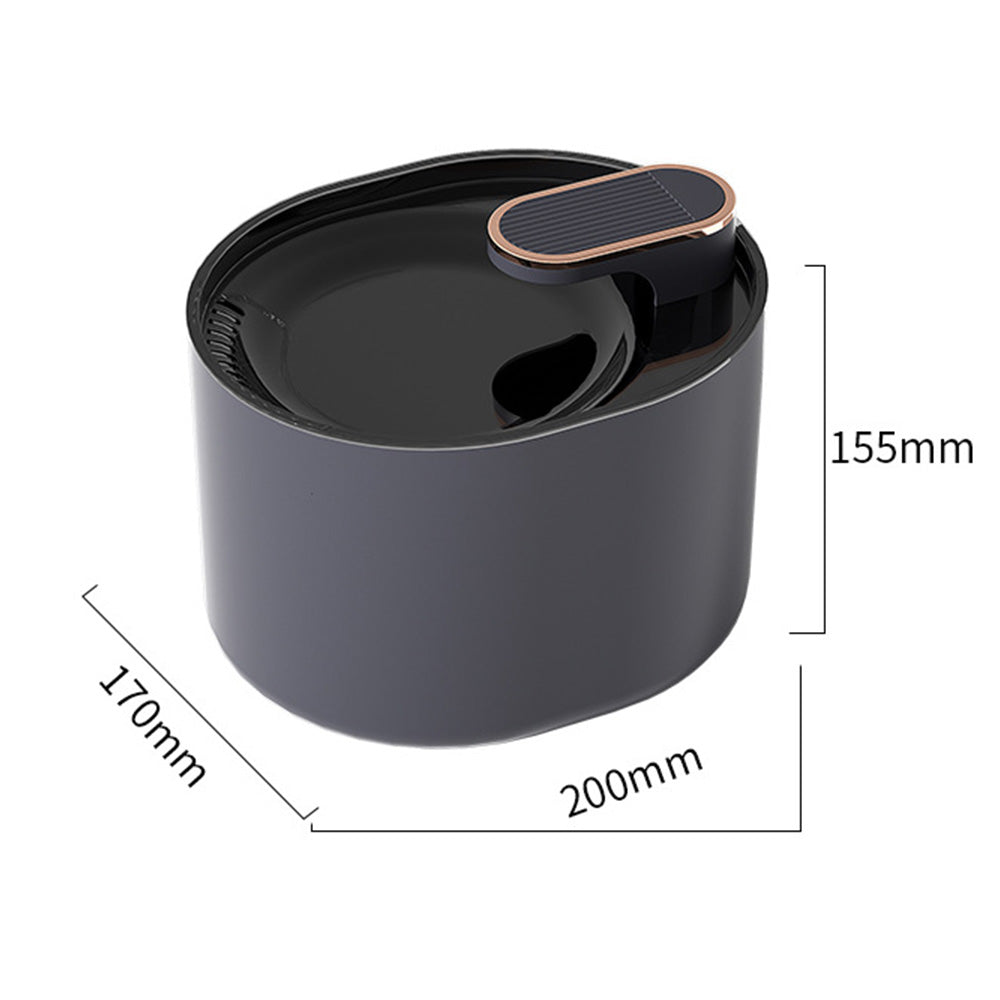 Pet Smart Water Fountain Automatic Shut Off with Red Light Indicator