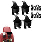 4 Pcs Multifunctional Cup Holder Hook for Car Seat Back