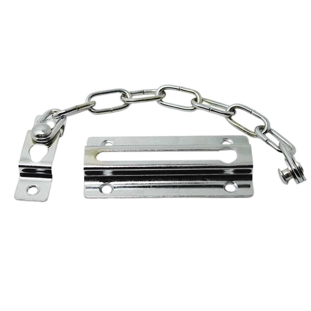 2 Pack Door Security Chain Lock Strong Door Chain Lock with 12 Screws for Wood Door