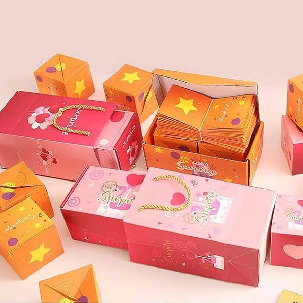 Folding Bouncing ATM Surprise Money Bounce Jumping Box Birthday Surprise/Christmas Surprise