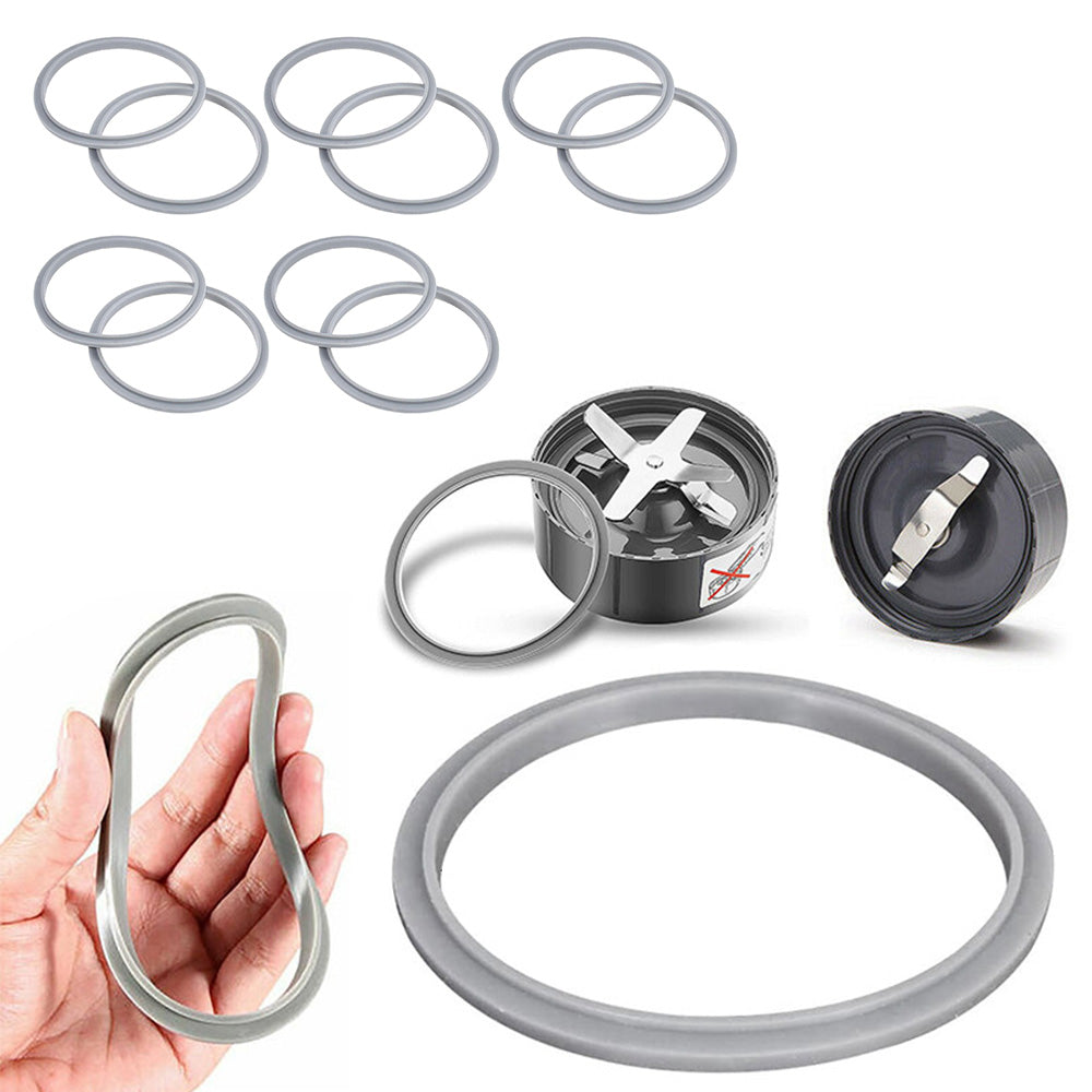 10Pcs Replacement Rubber Ring Seal Rings for Nutribullet Gasket 600W 900W 1000W 1200W