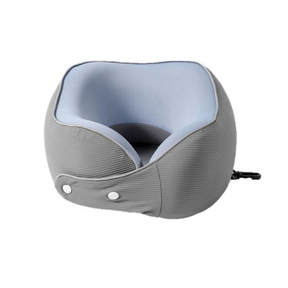 Portable Hump Detachable Neck Pillow with Storage Bag