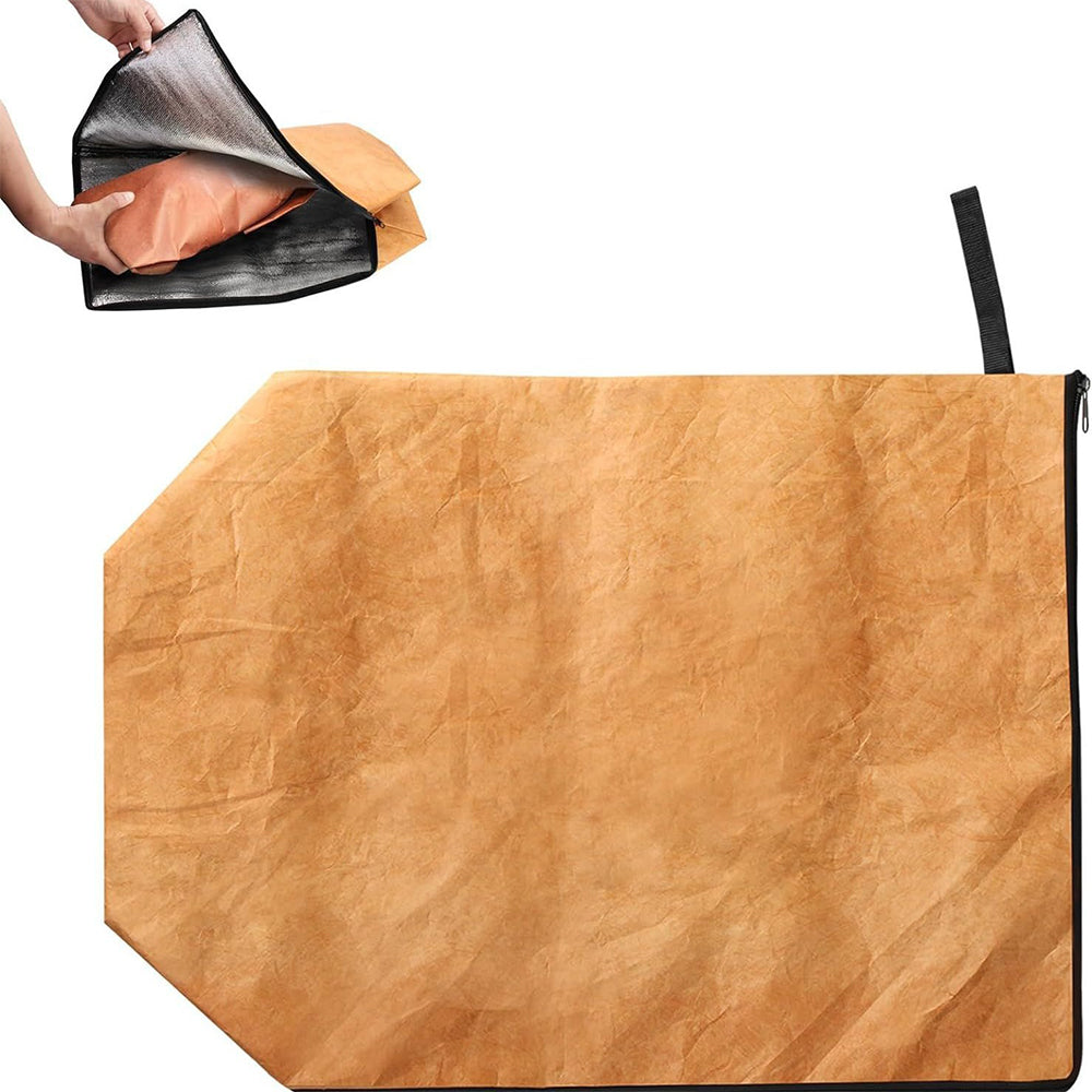Portable Insulated BBQ Blanket Resting Meat Reusable Zippered Large Capacity