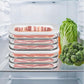 Refrigerator Food Storage Container with Airtight Lid