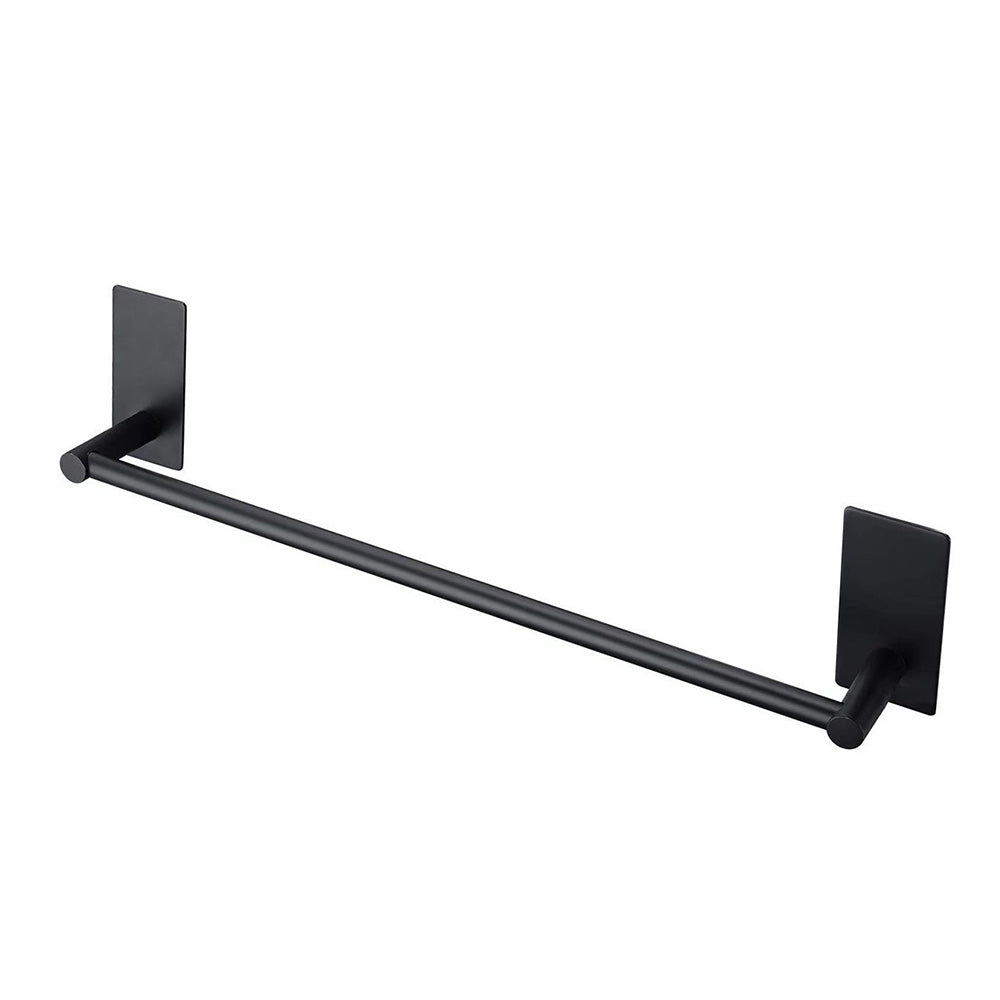 Stainless Steel Self-Adhesive Towel Rack for Bathroom No Drilling Required