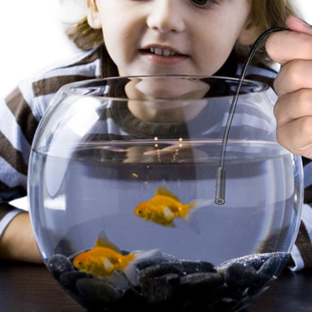 1080P HD Industrial Endoscope 4.3Inch Color LCD Screen Borescope Inspection Camera