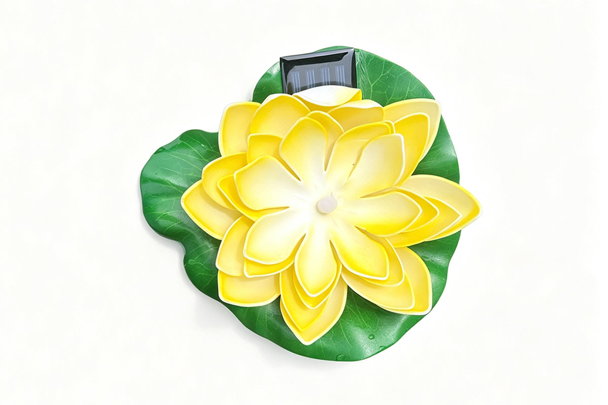 Solar Floating Lotus Light Solar Powered Floating Flower Light