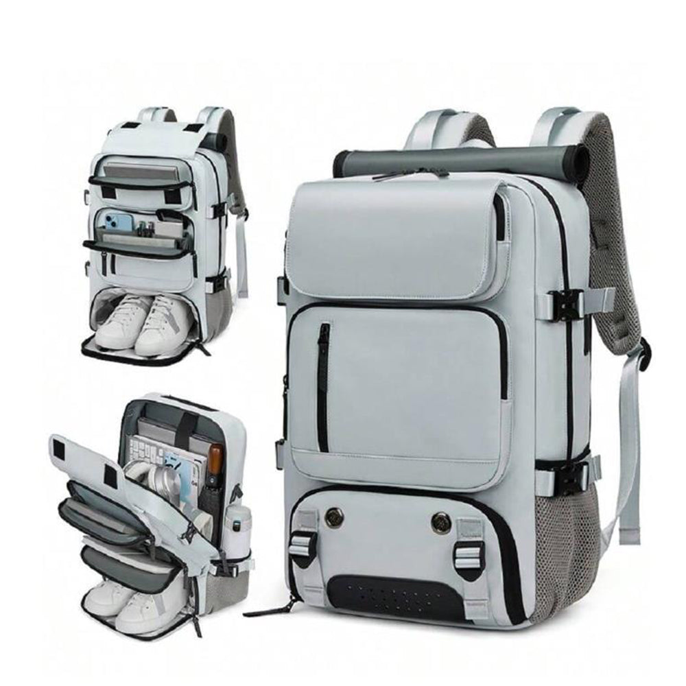 Travel Carry-On Convertible Backpack with Shoe Compartment