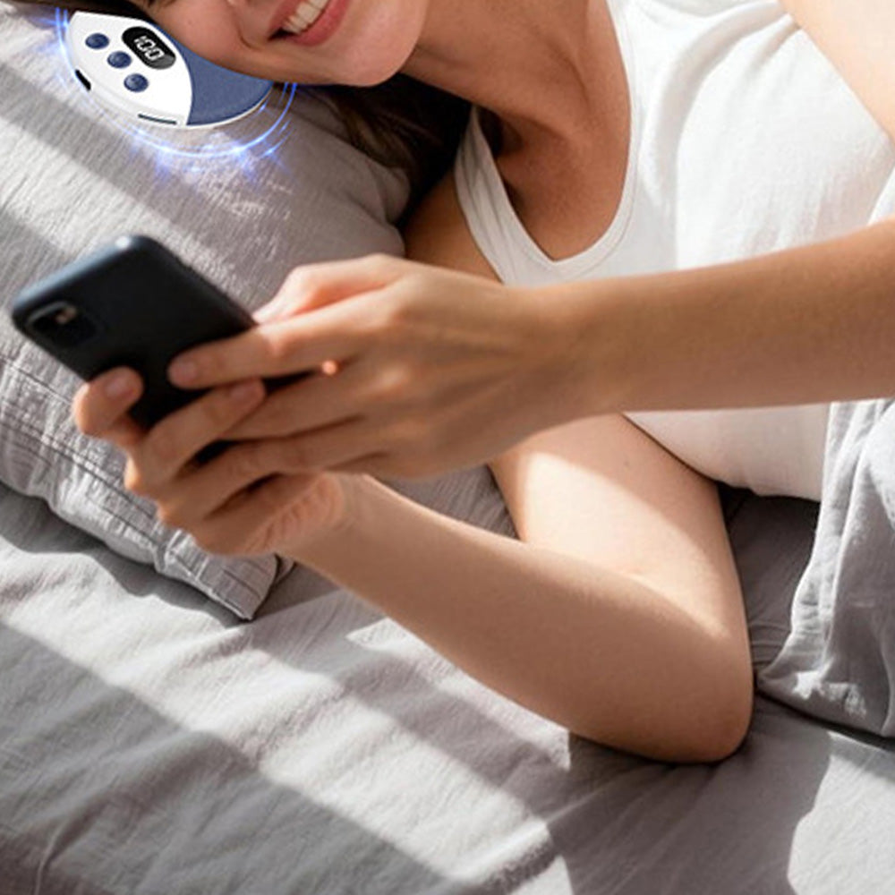 Under Pillow Speaker for Sleeping Portable Wireless Bone Conduction Pillow Speaker