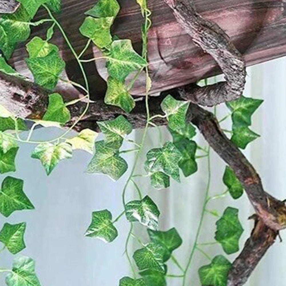 12 X 2M Artificial Ivy Vine Garland Fake Foliage Hanging Leaf Plant for Home Garden Party