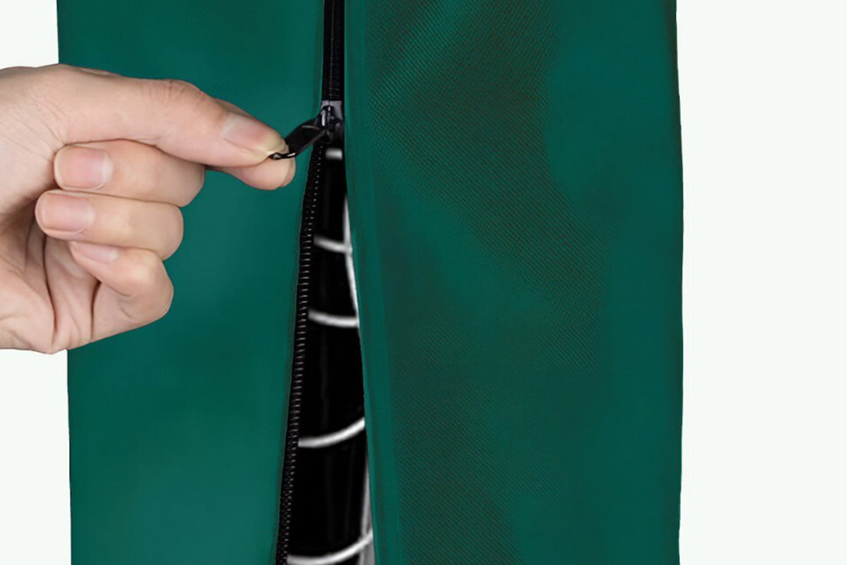 Waterproof Rotary Airer Cover Clotheslines Cover with Zipper Clothes Dryer Shield