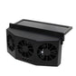 Solar Portable Car Cooler Fan 3 Fan Car Solar Power Air Vent Radiator Car Window Fan