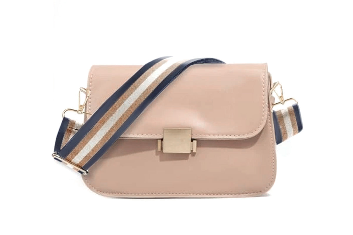 Adjustable Canvas Bag Strap with Metal Buckle for Crossbody Bag