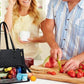 2-in-1 Tote Bag with Insulated Lunch Compartment and Wallet