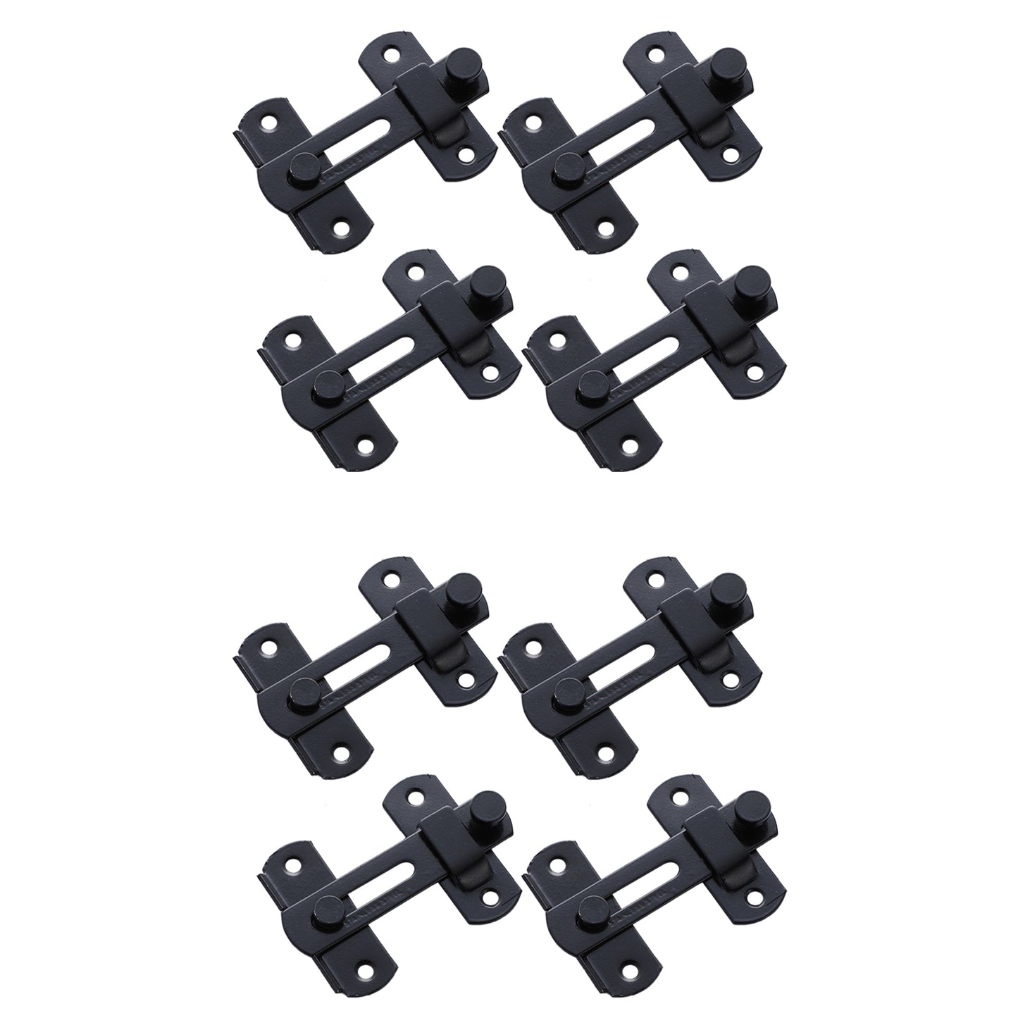 8Pcs Barn Door Latches Stainless Steel Barn Gate Flip Door Locks