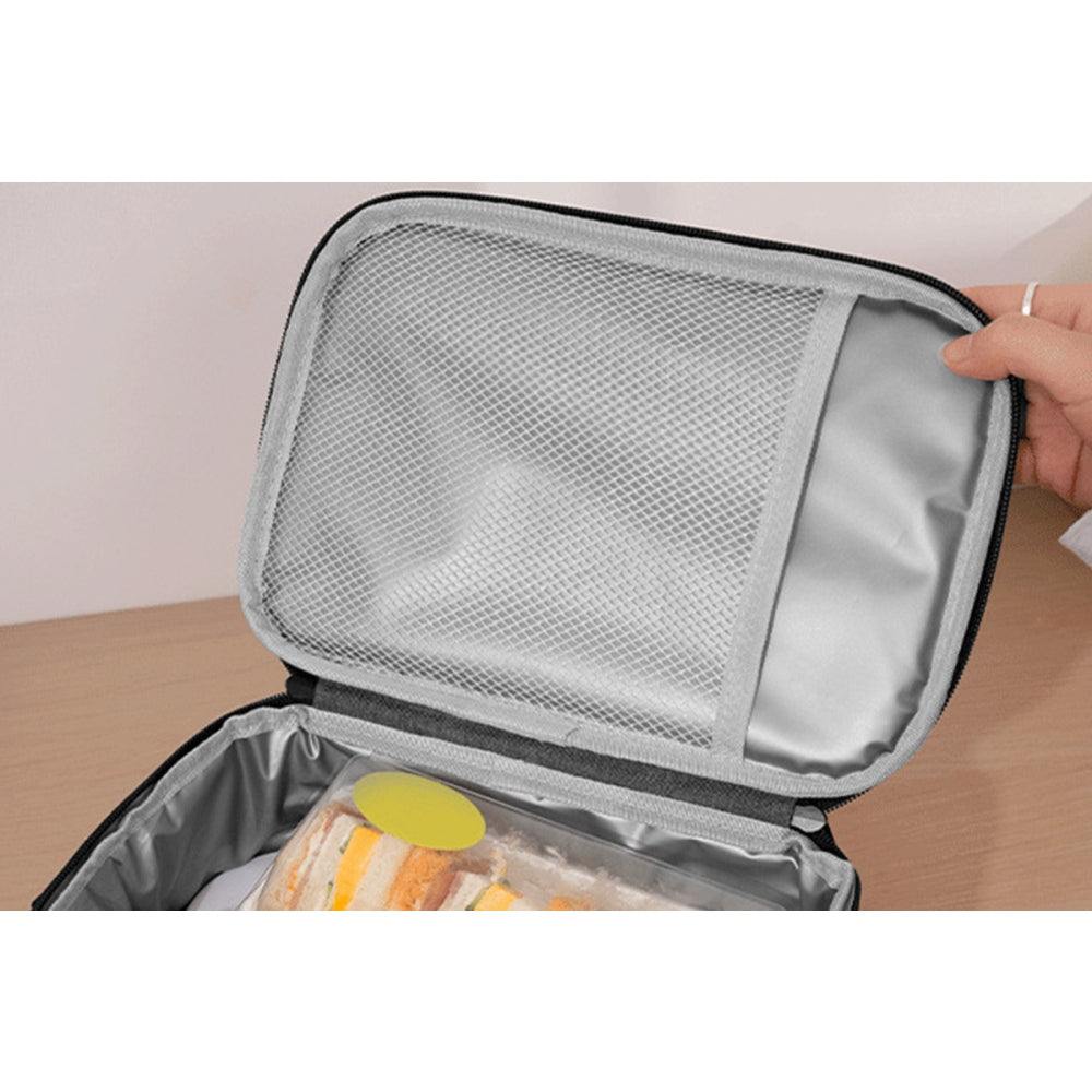 Insulated Lunch Bag for Women/Men Reusable Lunch Box for Office Picnic Hiking Beach