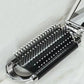2Pcs Folding Hair Brush with Detachable Makeup Mirror Portable for Travel Student Office