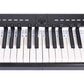 Reusable 88 Key Piano Note Guide Strip with Staff and Note Names