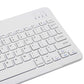 Ultra-Slim Bluetooth Keyboard Portable Mini Wireless Rechargeable Keyboard For IOS Windows