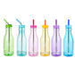 20Pcs Reusable Stainless Steel Drinking Straws with Silicone Tips