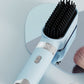 2Pcs USB Rechargeable Cordless Negative Ion Hair Straightener Comb