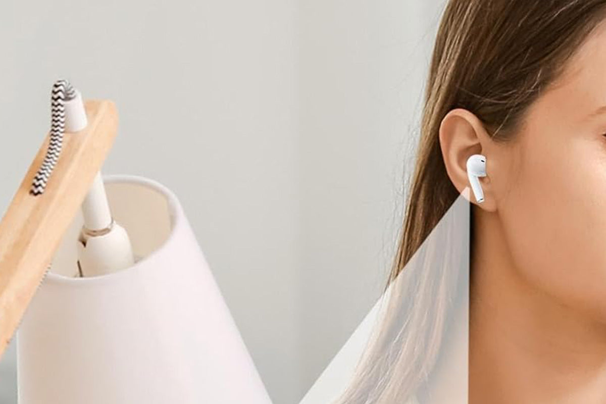 Wireless Earbuds Bluetooth 5.4 Earbuds with Touch Screen Noise Cancelling Headphones