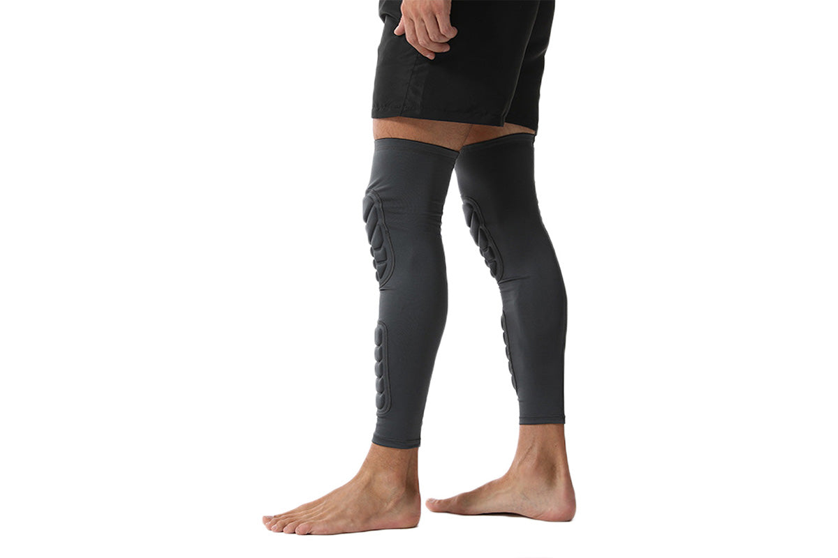 One Pair Knee Calf Padded Knee Braces Knee Sleeve Calf Shin Guard