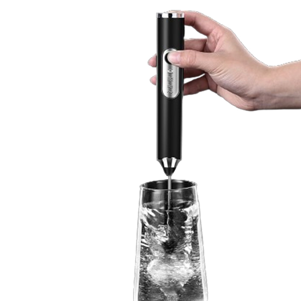Handheld Electric Coffee Milk Frother Double Head Whisk Egg Beater with 3 Speeds