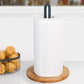 Paper Towel Holder Freestanding for Kitchen Countertop with Non Slip Base