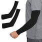 3 Pairs 40cm Straight Nylon Spandex Cooling Arm Sleeves without Thumb Holes