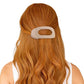 4-Piece Flat Hair Claw Clips Set for Women Strong Hold Styling