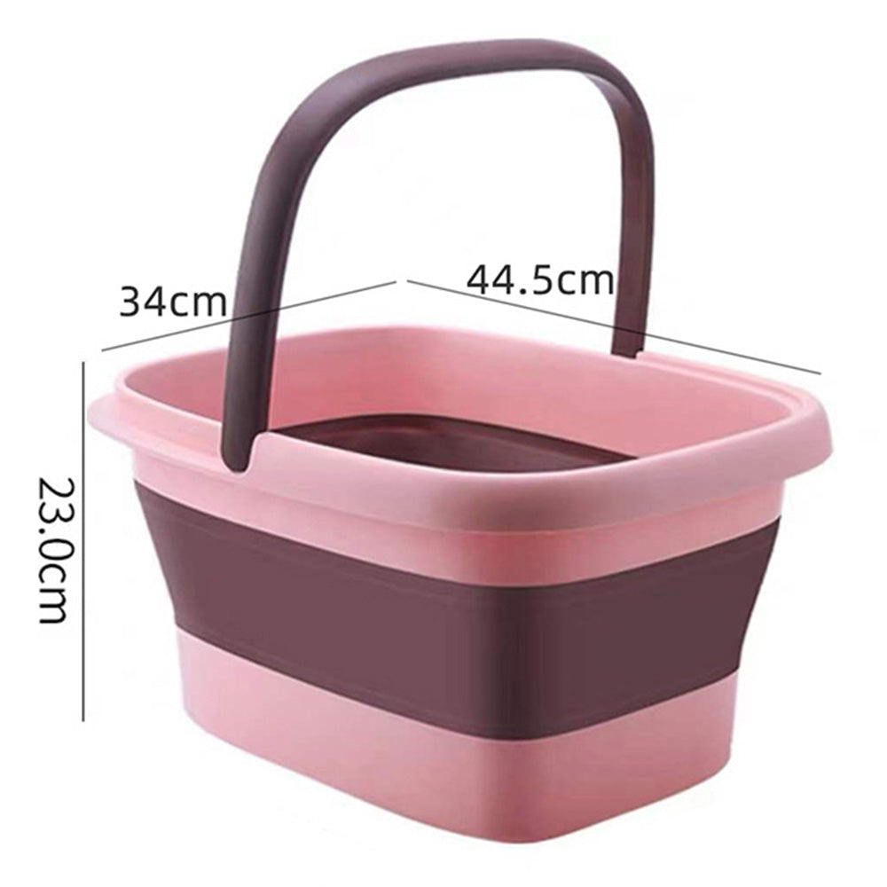 Collapsible Foot Bath Basin for Soaking Feet Foot Tub with Massage Acupoint