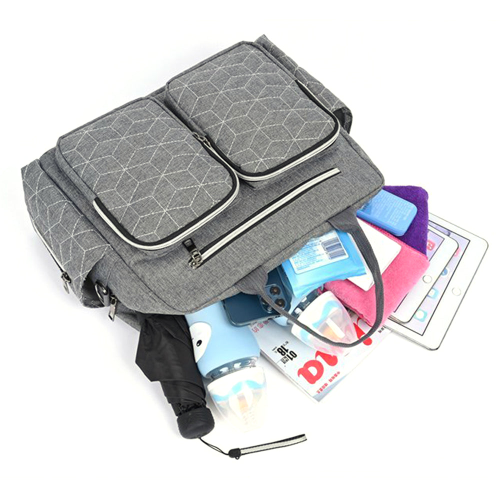 Large Capacity Mummy Travel Shoulder Bag Nappy Tote Handbag