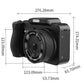 5K Dual Screen Digital Camera 80MP 18X Zoom Autofocus Video Camera