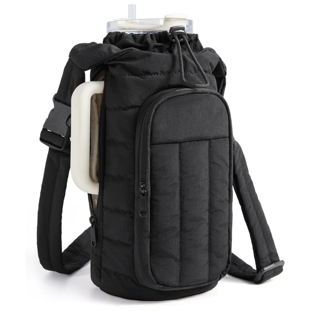 Water Bottle Holder Bag with Strap Crossbody Bag Gym Accessories