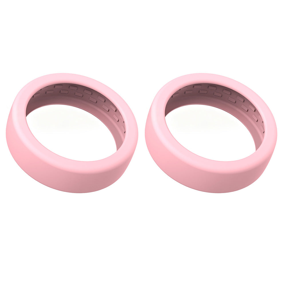 2Pcs Ring Covers Compatible with Oura Ring 5-Pink